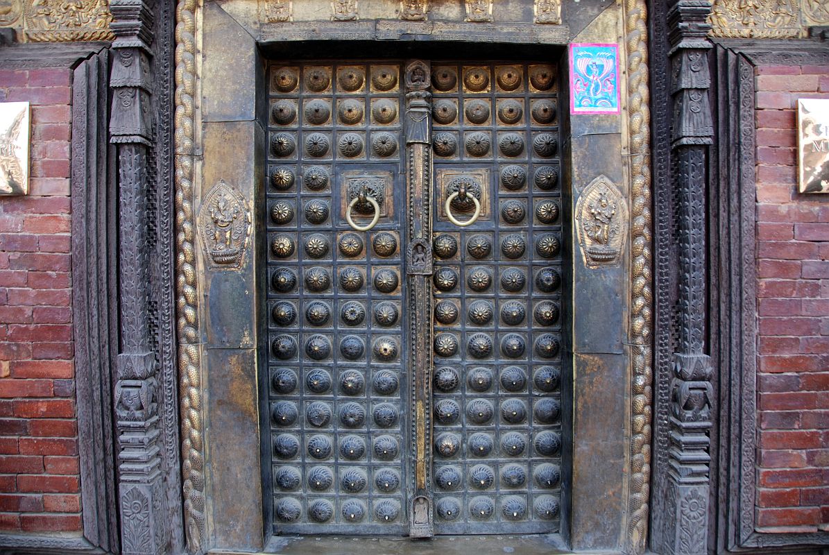 Kathmandu Patan Durbar Square 16 Golden Gate Sun Dhoka Entrance Doors to Patan Museum 